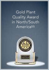Descartes Technologies Clients - Gold Medal award in JD Powers initial quality ranking.